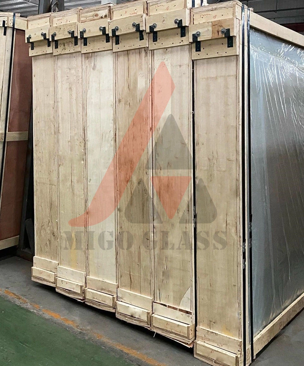 padel court glass packing