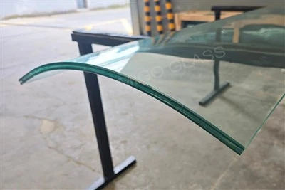 Vetro stratificato temperato curvo