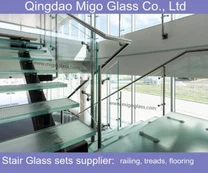 Scale in vetro antiscivolo