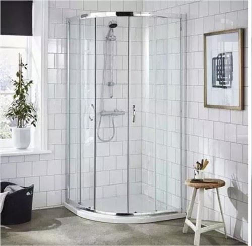 Pannelli in vetro per doccia di sicurezza