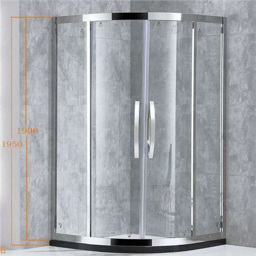 Porte doccia in vetro temperato